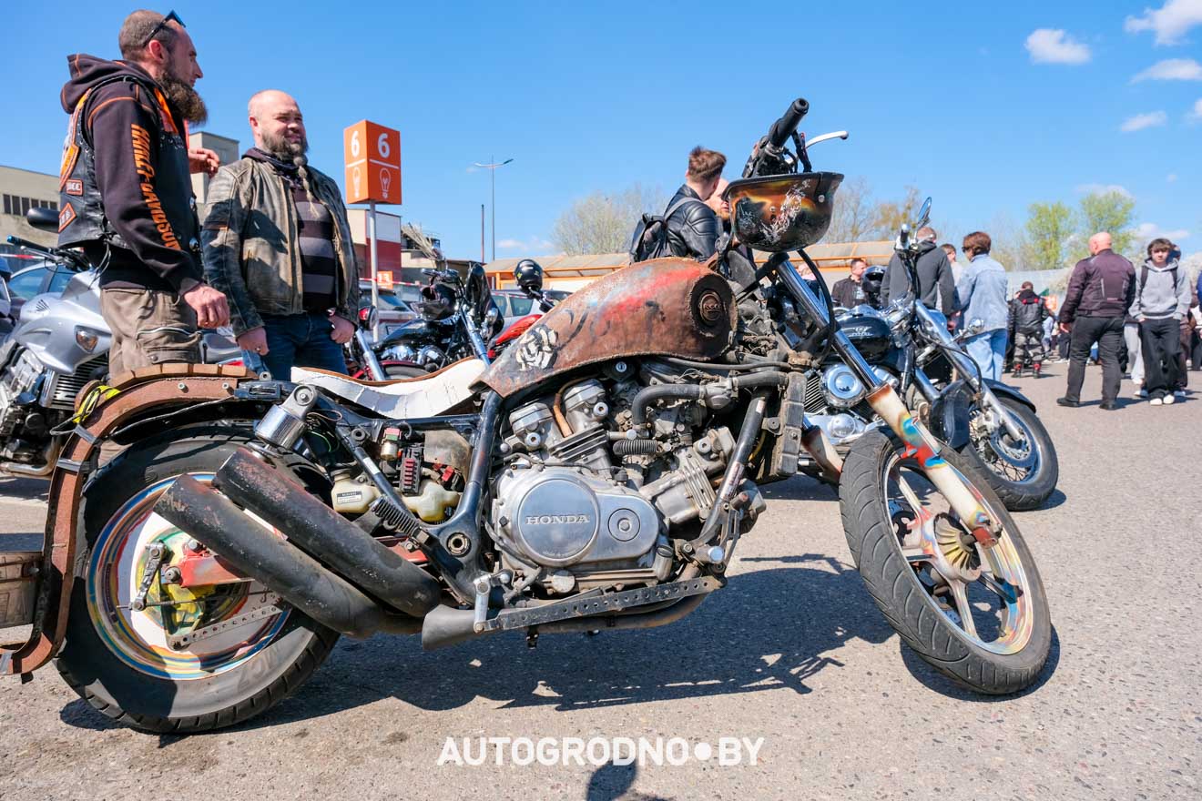 Открытие мотосезона в Гродно 2026 - большой фоторепортаж