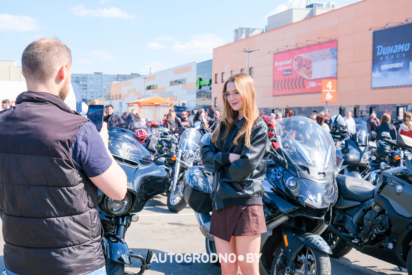 Открытие мотосезона в Гродно 2026 - большой фоторепортаж