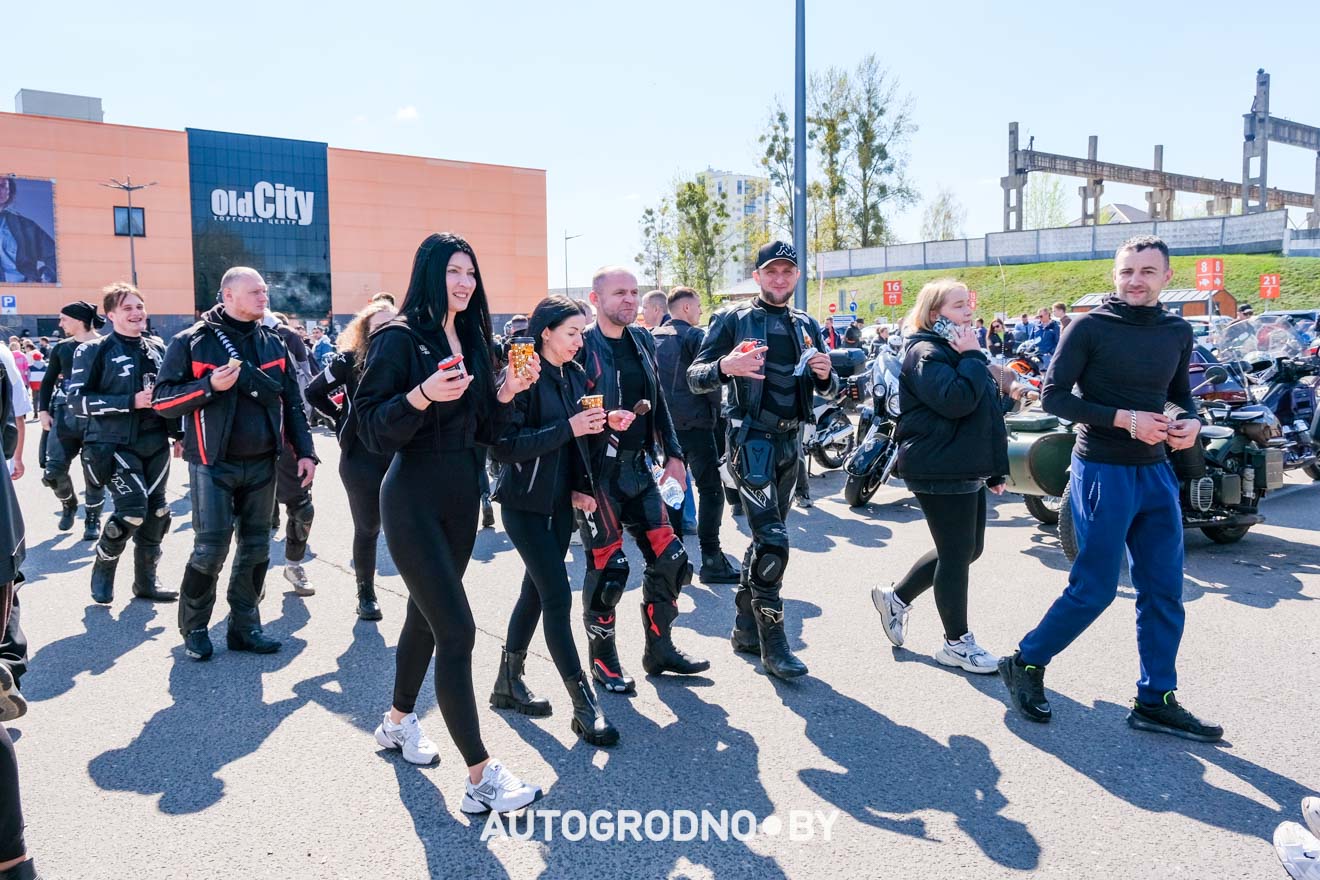 Открытие мотосезона в Гродно 2026 - большой фоторепортаж