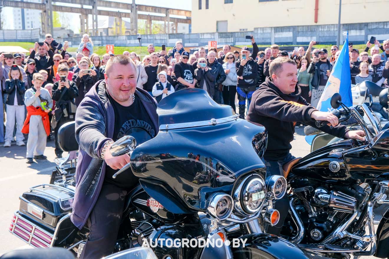 Открытие мотосезона в Гродно 2026 - большой фоторепортаж