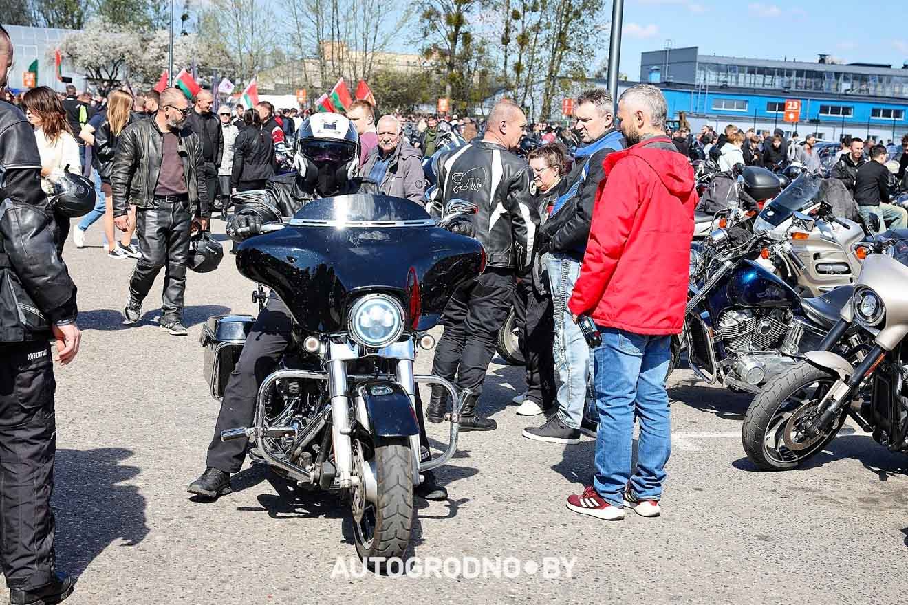 Открытие мотосезона в Гродно 2026 - большой фоторепортаж