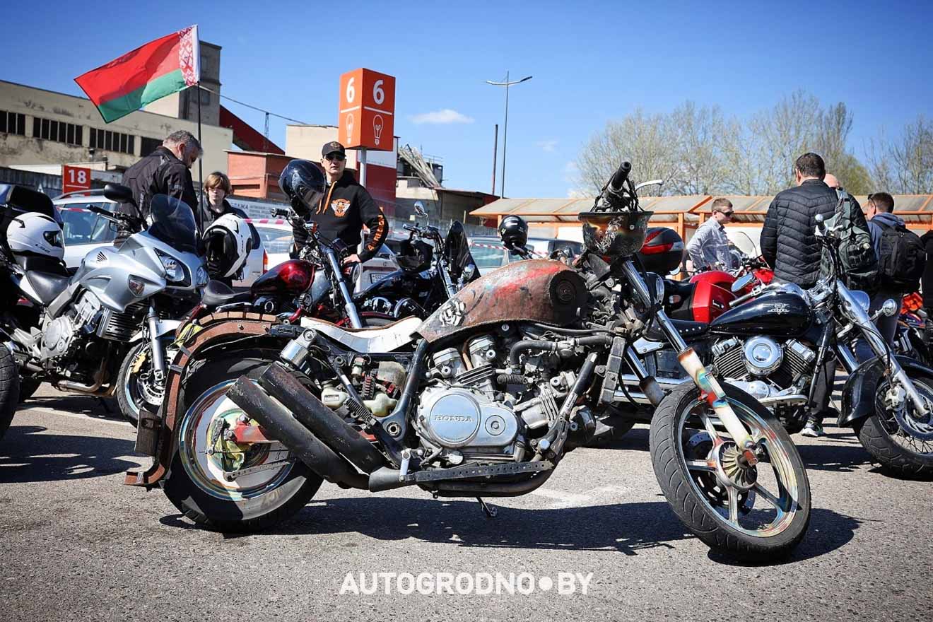 Открытие мотосезона в Гродно 2026 - большой фоторепортаж