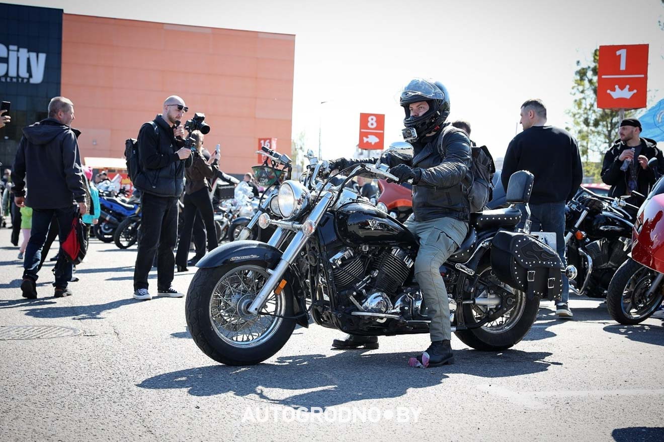 Открытие мотосезона в Гродно 2026 - большой фоторепортаж