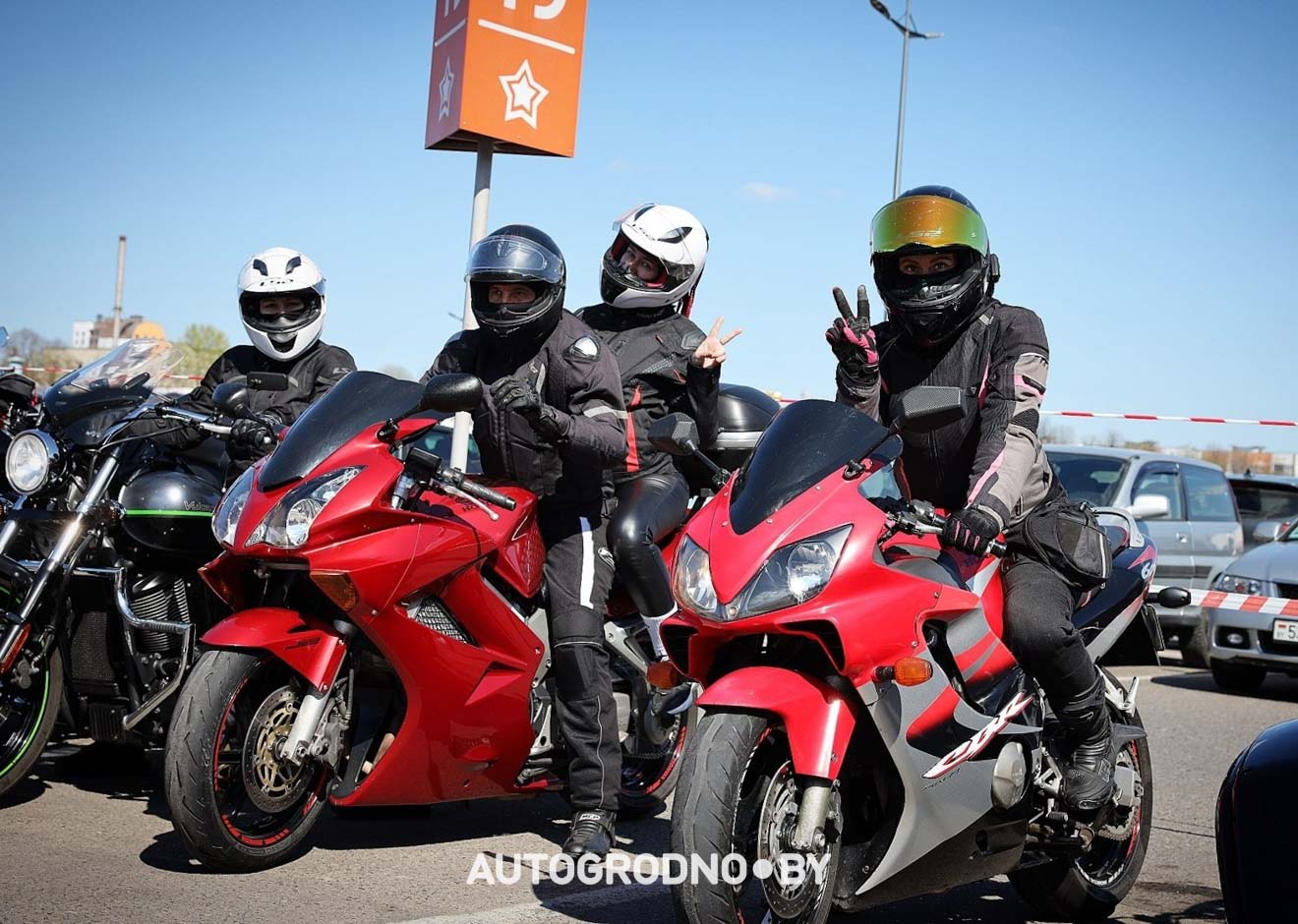 Открытие мотосезона в Гродно 2026 - большой фоторепортаж