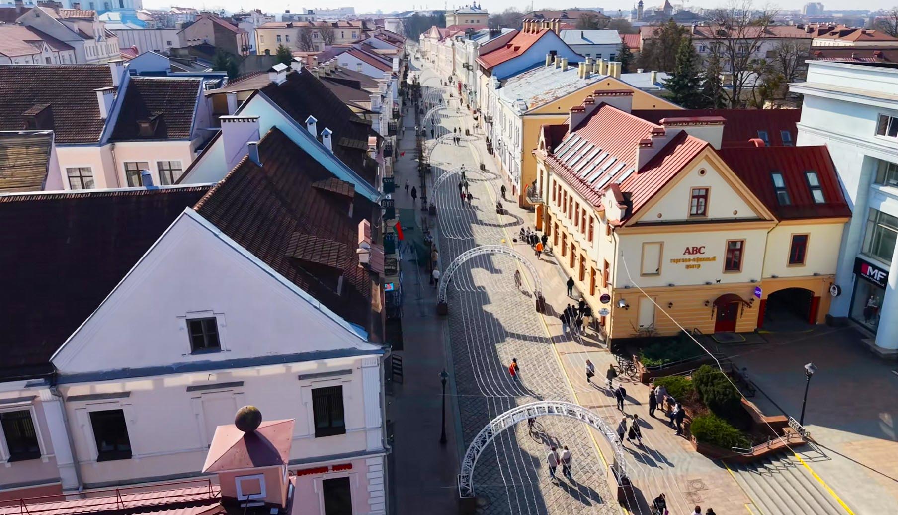 Съемка Гродно с квадрокоптера 2026