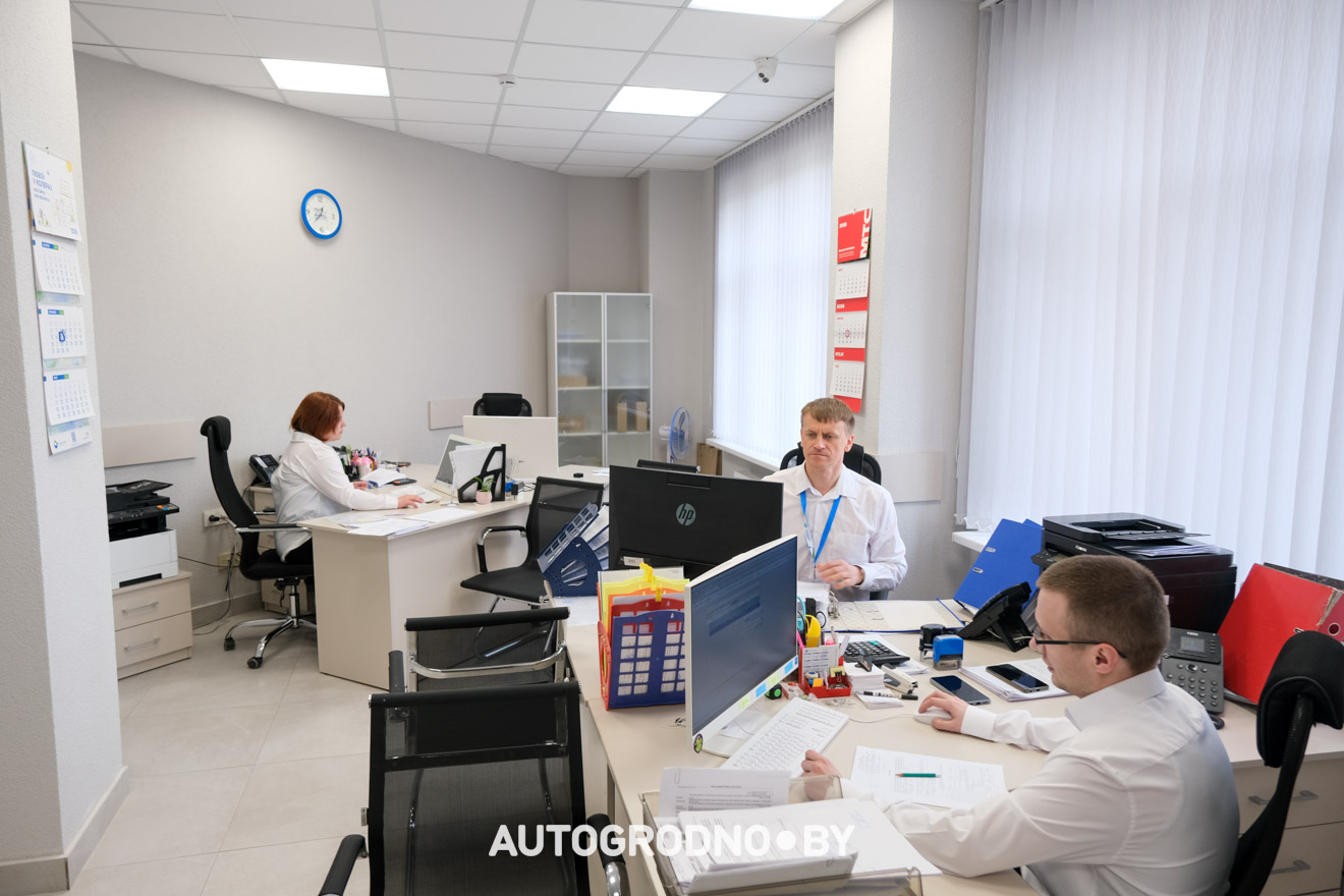 На Магистральной в Гродно открылся офис страховой компании