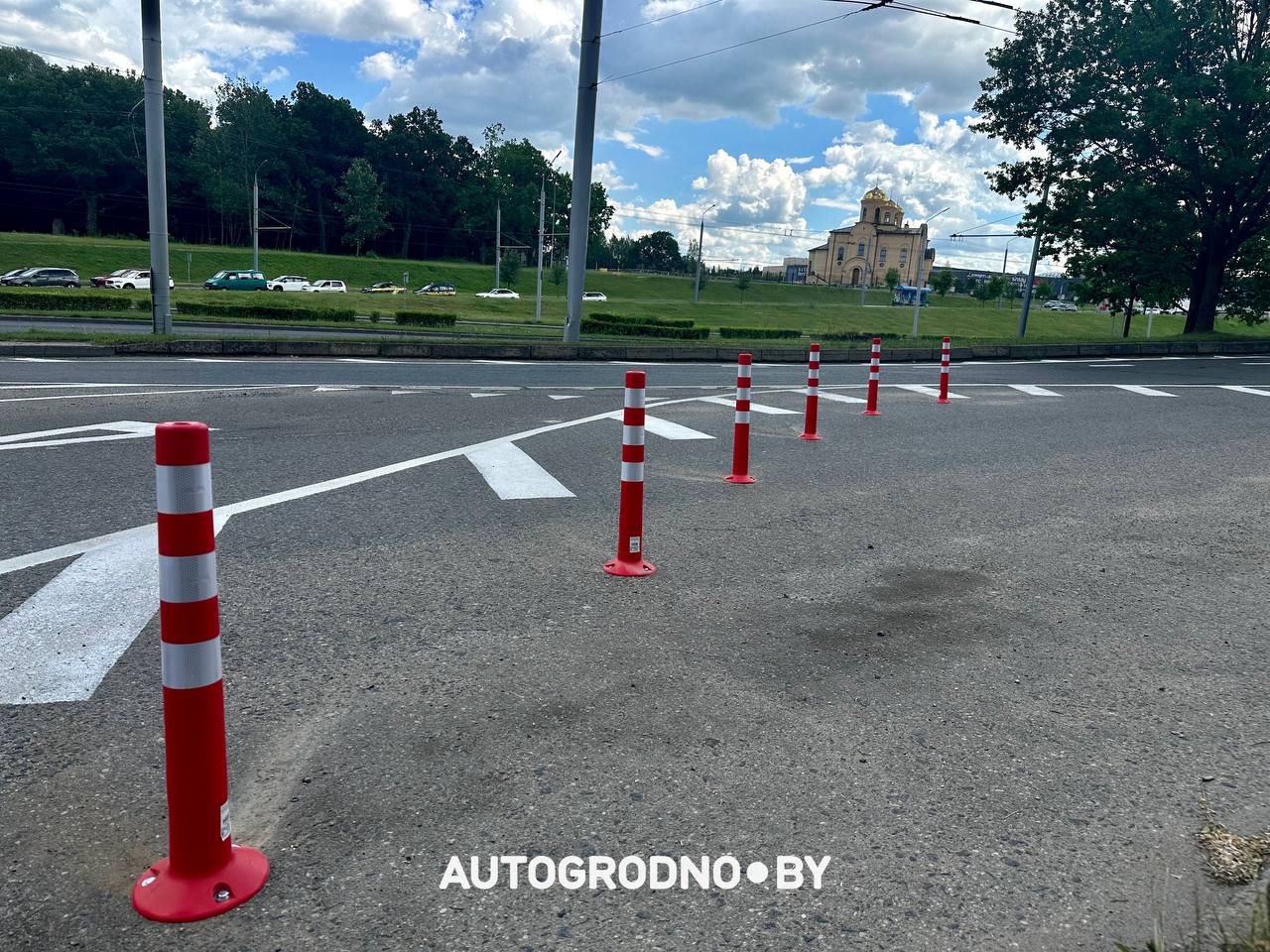 Проспект Клецкова в Гродно - организация движения