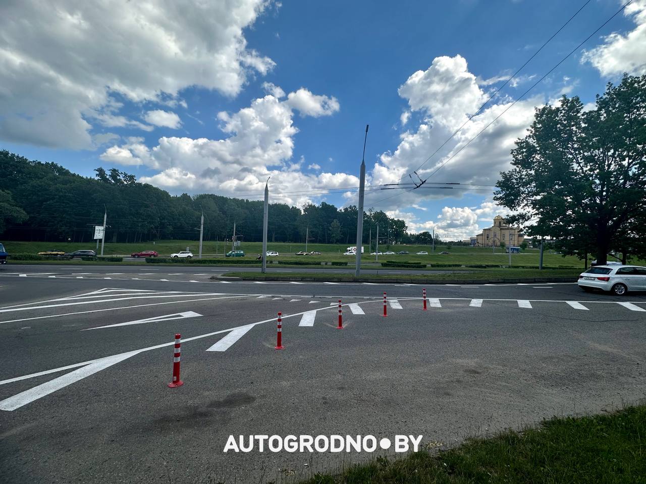 Проспект Клецкова в Гродно - организация движения
