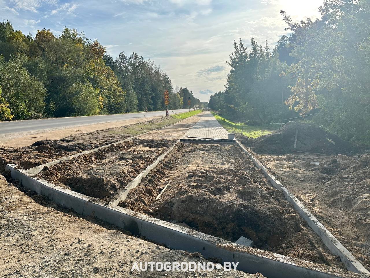 Улица Суворова в Гродно перед ремонтом 2026