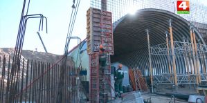 Остался месяц до открытия развязки у Озерского шоссе в Гродно. Вот что там сейчас делают