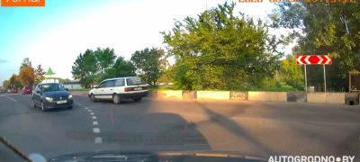 Превью фото к статье "Бермудский треугольник в Гродно": как происходят столкновения на перекрестке "Терешковой-Кохановского"...