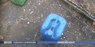 Окрашенный дизель нашла милиция у тракториста и истопника в Новогрудке