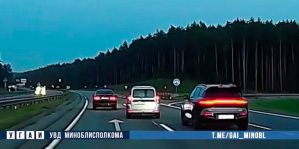 За такие маневры в Беларуси лишают прав на 12 месяцев: случай на трассе М6 "Минск-Гродно"