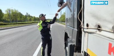 Какие ПДД нарушают водители грузового транспорта чаще всего? Рейд в Гродно