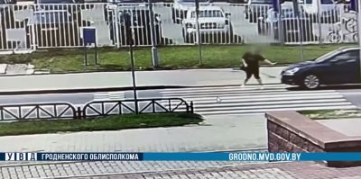 Появилось видео ДТП в Щучине, где пострадала пешеход на переходе. ГАИ провела разбор