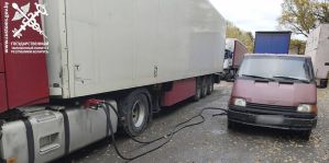 Водитель польской фирмы-перевозчика заправился у "передвижной АЗС" под Берестовицей. Ответить по закону придется всем