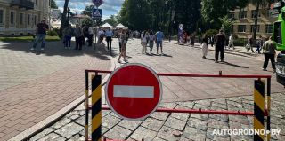 Часть дорог в центре Гродно закроют в пятницу из-за городского выпускного