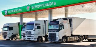 В Беларуси обновили список АЗС, где могут заправляться грузовики из Евросоюза