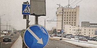 Кто-то повредил светофор у "Гродножилстроя". ГАИ ищет водителя и очевидцев