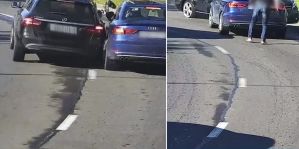 Жесткая погоня в Гродно: пьяный водитель на Mercedes протаранил AUDI, пытаясь скрыться от ГАИ. Итог – ИВС и 12 протоколов