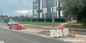 В Гродно создают новый островок безопасности: напротив новой многоэтажки по ул. Тавлая. Что еще меняют?