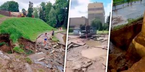 Вода в Гродно сошла – что увидели гродненцы? Последствия потопа от 1 августа 2026