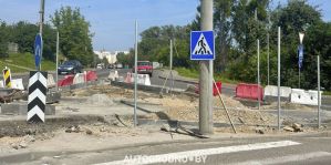 В Гродно на перекрестке Тавлая – Подкрыжакской меняют схему движения. Работы закончены. Что изменилось?