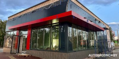 KFC на кольце Горновых: стройка выходит на финишную прямую. Фото