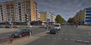 Утро в Гродно началось с аварии возле автовокзала