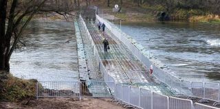 Понтонную переправу через Неман по улице Поповича закроют 17 апреля