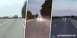 Что происходит на дорогах вблизи Гродно: 2 дня и 3 опасных выезда на встречку