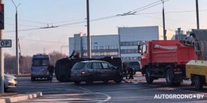 В Гродно произошло ДТП с катафалком, перевозившим гроб. Подробности