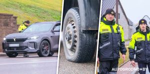 Владельцы дорогих автомобилей часто ездят на летних шинах зимой. Почему? – Итоги рейда АвтоГродно и ГАИ Гродно