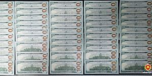 Мужчина приехал в Беларусь за автомобилем с пачками поддельных долларов. Раньше такого качества "фальшивок" в РБ не встречалось