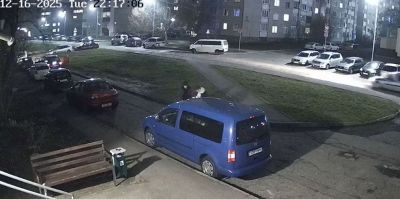 Не вписались в поворот в Волковыске, сфотографировали повреждения и скрылись. Поиск