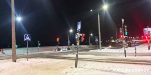 Гродно, Вишневец: светофор после ДТП развернут – пешеходы путаются. Предупреждение водителям