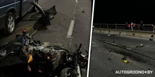 "Нужно смотреть вперёд и думать, что можно сделать". Мотоциклисты Гродно решили помочь ребятам, попавшим в ДТП