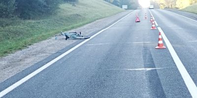 Утром под Гродно МАЗ наехал на велосипедистку