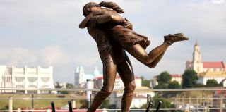 В Гродно реконструируют вторую часть сквера на улице Дарвина: здесь появится туристический маршрут к аквацентру