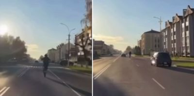 В Беларуси сотрудники ГАИ нашли видео в соцсети, вычислили лихача и лишили прав