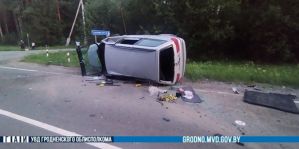 Молодая девушка ошиблась при развороте: пострадала сама и еще 2 человека. ДТП под Щучином