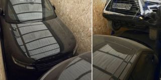 В фуре через границу Литвы пытались вывезти 3 люксовых автомобиля