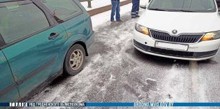 Утренний снег в сводке ГАИ Гродно. Сколько поступило сообщений о ДТП?