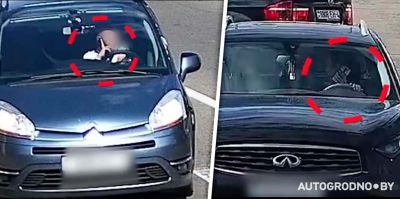 "Видят каждого": ГАИ Гродно показала, как уличные камеры помогают наказывать водителей с телефонами в руках