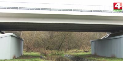 На реке Дятловке в Гродненской области реконструировали 88-летний автомобильный мост. Говорят, хватит на 50 лет