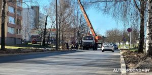 Улицу Гая открыли для движения. Сплошное асфальтирование идет на Будённого. Впереди –  улица Белуша