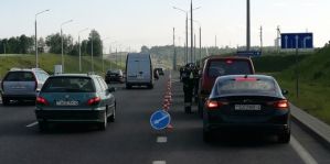 Утром на объездной в Гродно прошел "фильтр". Итог – больше 50 административок