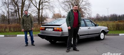 Превью фото к статье "Он похож на DeLorean": семейная история восстановления Passat B2...