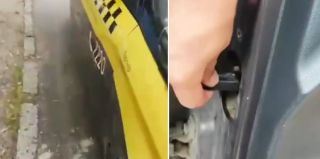 Женщина-таксист отказалась везти грубого клиента. Итог – в Лиде пострадала Lada