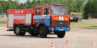 Лучший водитель подразделений по чрезвычайным ситуациям Гродненской области. Кто им стал?